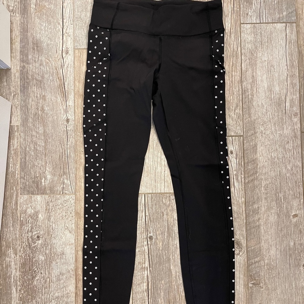 Lululemon reflective dot leggings